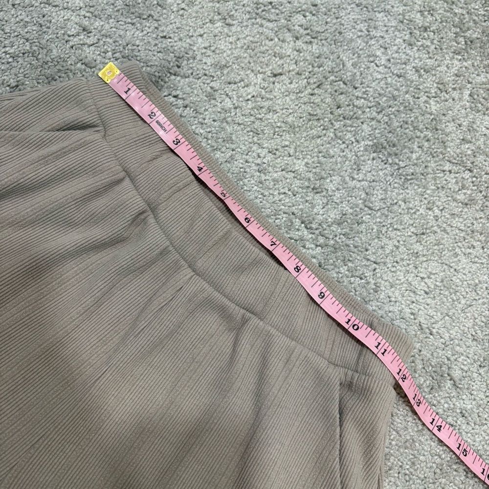 Abercrombie & Fitch Taupe Gray Lounge Shorts Size S - Picture 6 of 10